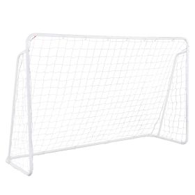 8X5ft Soccer Goal Training Set With Net Buckles Ground Nail Football Sports For Teens & Adults Training